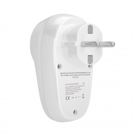 Смарт Wi-fi розетка Sonoff S26 на 220В