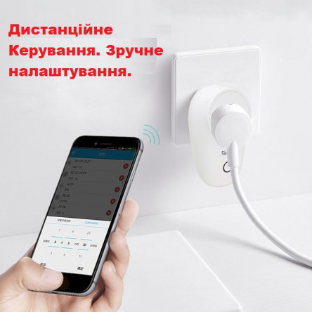 Смарт Wi-fi розетка Sonoff S26 на 220В
