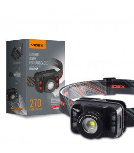 More about Налобний світлодіодний ліхтарик H045Z VIDEX 270Lm 5000K