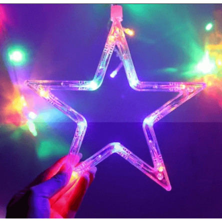 Гирлянда "Бахрома" 120 LED 3м*0.5м, желто-синий BY