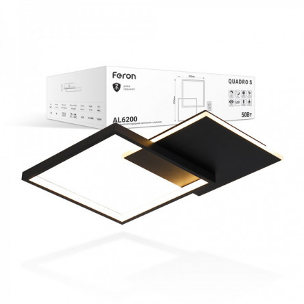 Светодиодный светильник Feron AL6200 QUADRO S 50W