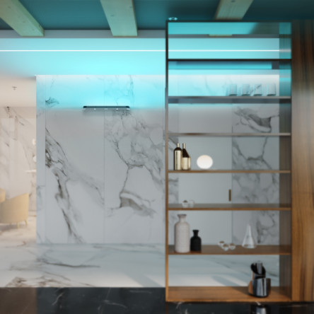 Экранированный облучатель с жалюзи BactoSfera EKRAN Jalousie 15