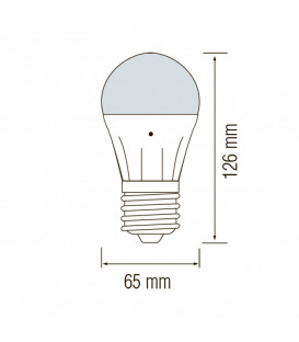 Світлодіодна лампа HOROZ DARK-10 10W з сутінковим датчиком 4200K