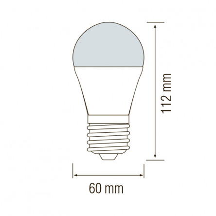 Світлодіодна лампа HOROZ DARK-10 10W з сутінковим датчиком 4200K