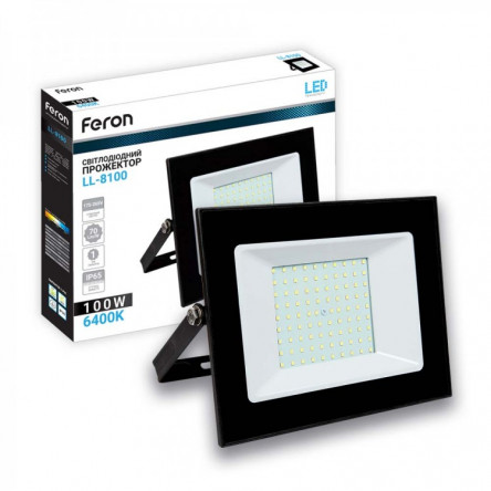 Светодиодный прожектор Feron LL-8100 100W 6400K