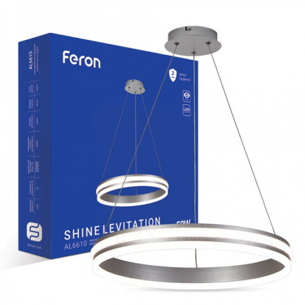 Розумний світлодіодний світильник Feron AL6610 SHINE LEVITATION 50W