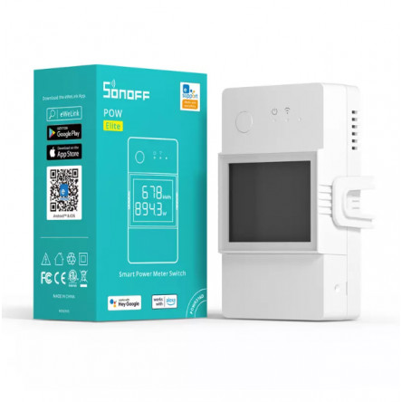 Дистанционный Wi-Fi выключатель Sonoff Pow 3500W
