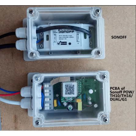 Монтажна коробка для Wi-Fi реле Sonoff IP66