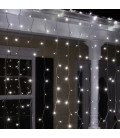 Гирлянда уличная Бахрома 100LED 4,5м*0,7м белый