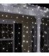 Гирлянда уличная Бахрома 120LED 3м*0,6м белый-синий