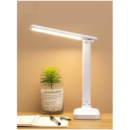 Акумуляторна настільна LED лампа 10W 2700-4000-6500К