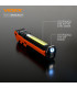 Портативный светодиодный фонарик A406 VIDEX 4000Lm 6500K