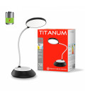 LED лампа настiльна з акумулятором TITANUM TLTF-022P 7W 3000-6500K USB