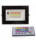 Прожектор LED 20w RGB+пульт IP65 LEMANSO чорний / LMP76-20 RGB