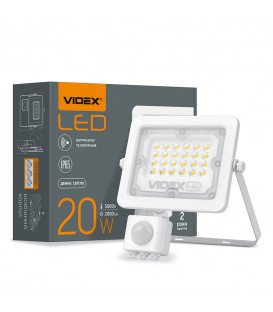 LED прожектор VIDEX 20W 5000K 220V (VL-Fe-205W-S) Сенсорный
