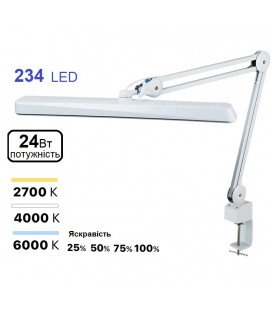 Более Бестеневой светодиодный светильник Doctor Lamp 9505 LED 234 светодиода 24W с регулировкой яркости и цветовой температуры