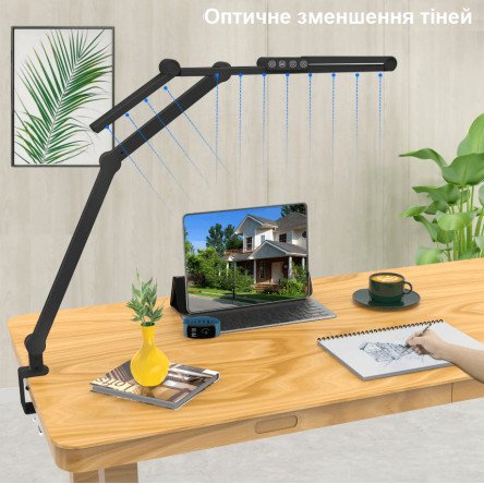 Настільна лампа трансформер FDDL03 24W 3000-6500К зі зміною яскравості