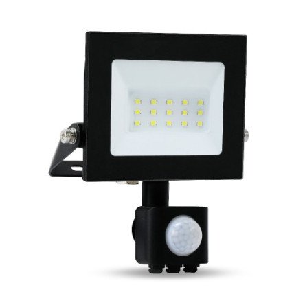 Прожектор светодиодный Feron LL-904 10W 6400K с датчиком движения