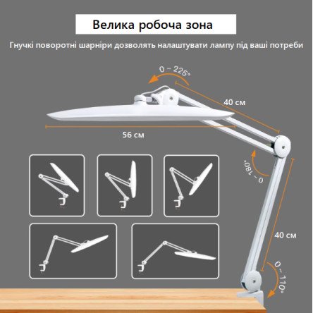 Бестеневой светодиодный светильник Doctor Lamp 24W