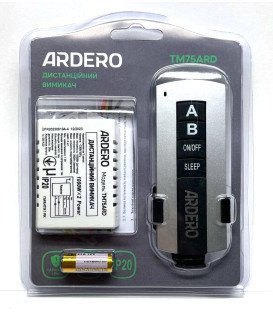More about Дистанційний вимикач Ardero TM75ARD на 2 канали