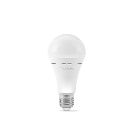 Світлодіодна лампа акумуляторна TITANUM A68 10W E27 4000K 220V