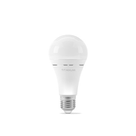 Світлодіодна лампа акумуляторна TITANUM A68 10W E27 4000K 220V