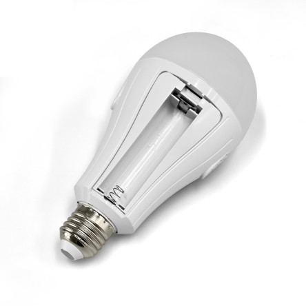 LED лампа акумуляторна TITANUM A68 9W E27 4000K 220V