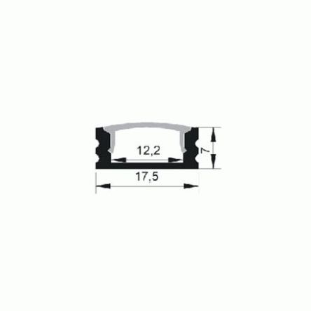 Алюминиевый профиль LED-Tec ПФ-15