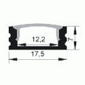 Алюминиевый профиль LED-Tec ПФ-15