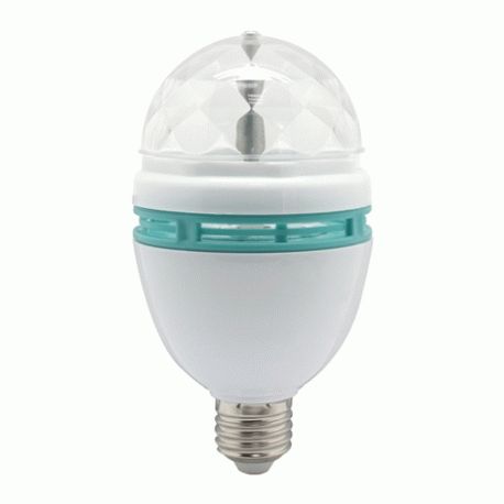 Светодиодная лампа Feron LB-800 disco ( RGB, 3W, E27)