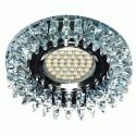 CD2540 MR16 прозорий з led підсвічуванням SMD3014 12leds (6500К) Max 50W