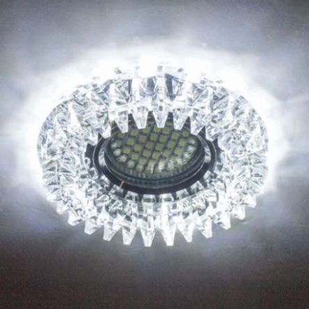 CD2540 MR16 прозрачный с led подсветкой SMD3014 12leds (6500К) Max 50W