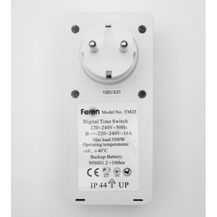 Розетка-таймер электронная Feron TM 23