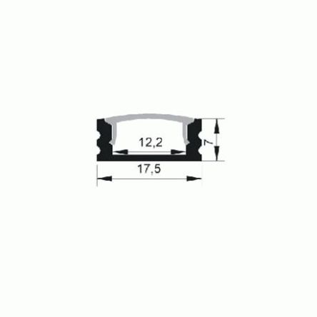 Профиль для LED-ленты накладной ПФ-15