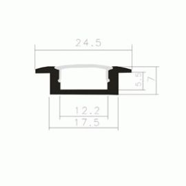 Профиль для LED-ленты врезной ПФ-16