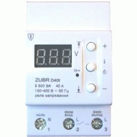 Реле напряжения Zubr 40А D40