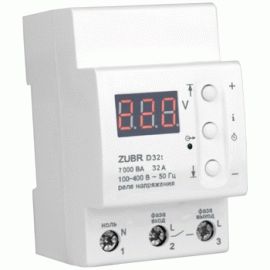 Реле напряжения Zubr D25 5,5кВт