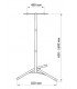 Штатив для прожектора Horoz Tripod Double