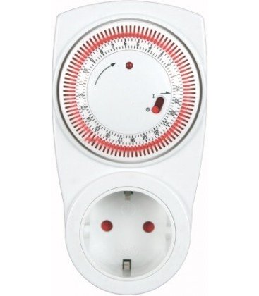 Розетка таймер Lemanso LM670, механический, суточный.