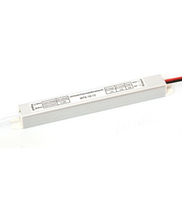 Негерметичный блок питания 12V SLIM 18W
