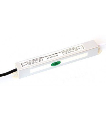 Герметичный блок питания 12V 18W SLIM