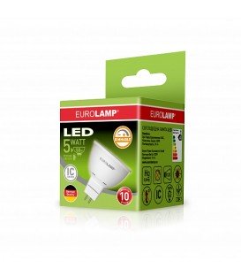 LED Лампа ЕКО dimmable MR16 5W GU5.3 4000K