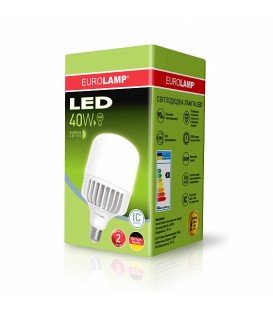 Светодиодная лампа EUROLAMP LED ЕКО A65 20W E27
