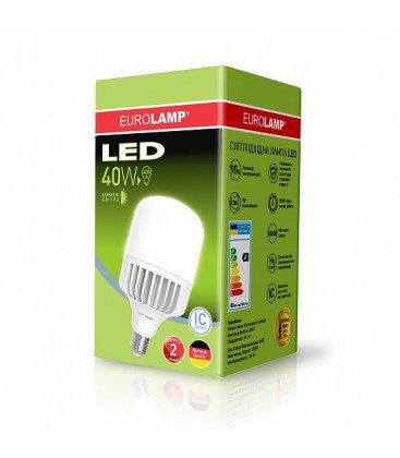 Светодиодная лампа EUROLAMP LED ЕКО A65 20W E27