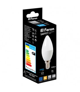 Светодиодная лампа Feron LB-197 (7W, 4000K, E14)