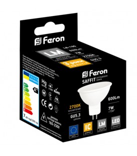 Светодиодная лампа Feron LB-96 (7W, 4000K, G5.3)