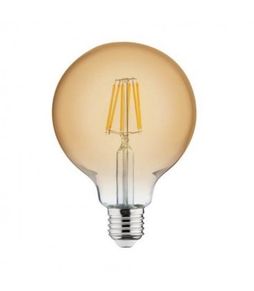 Светодиодная лампа Horoz RUSTIC GLOBE 6W Filament led 2200К E27