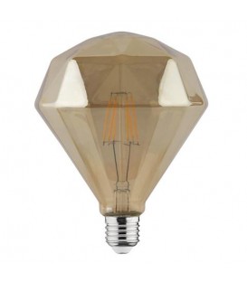 Светодиодная "RUSTIC DIAMOND-6" 6W Filament led 2200К E27