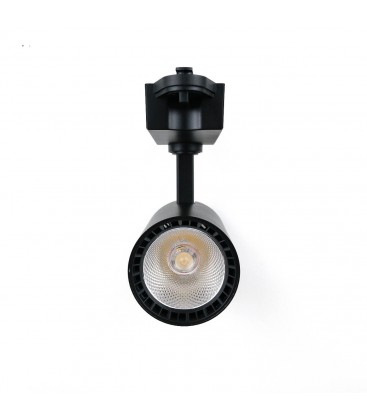 Трековый светильник Feron AL102 COB 12W 4000K черный/белый