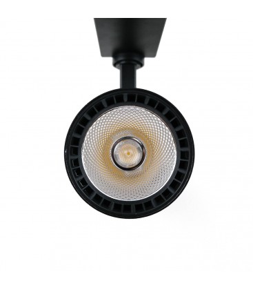 Трековый светильник Feron AL102 COB 12W 4000K черный/белый
